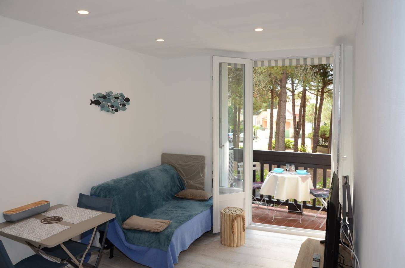 Appartement entier, T2 neuf au calme avec clim 150 m plage in Côte Vermeille, Argelès-sur-Mer