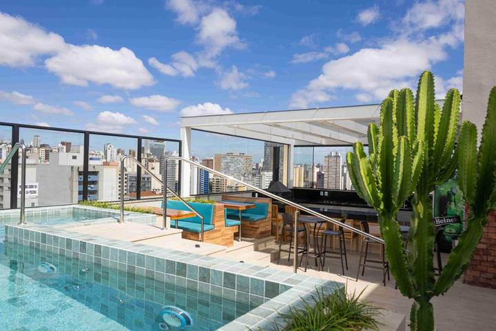 Casa de férias para 2 pessoas, com piscina e sauna e ainda terraço and jacuzzi em Belo Horizonte