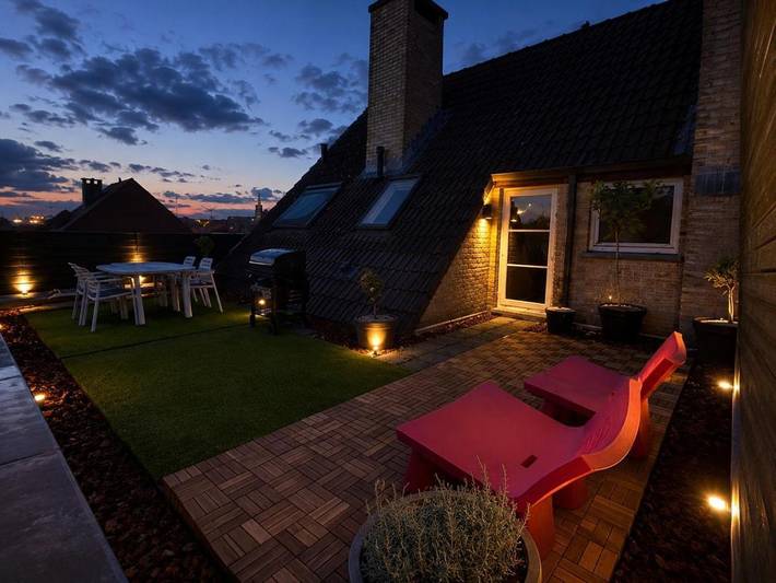 Appartement de vacances pour 4 personnes, avec Balcon ainsi que Terrasse et Vue