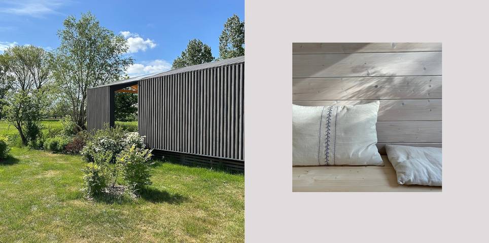 (201) Tiny House im Grünen in Bleckede, Mecklenburgisches Elbetal
