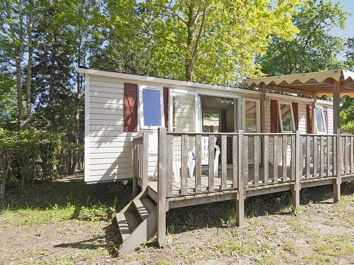 Mobil home pour 6 personnes, avec bassin pour enfant et piscine à Montagnac-Montpezat - 2