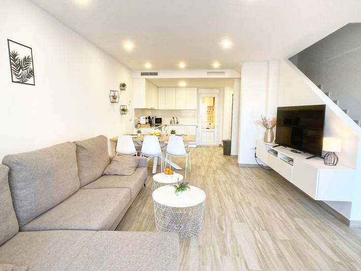 Casa de huéspedes para 7 personas, con Balcón y Terraza además de Jardín y Piscina para niños en San Javier - 4