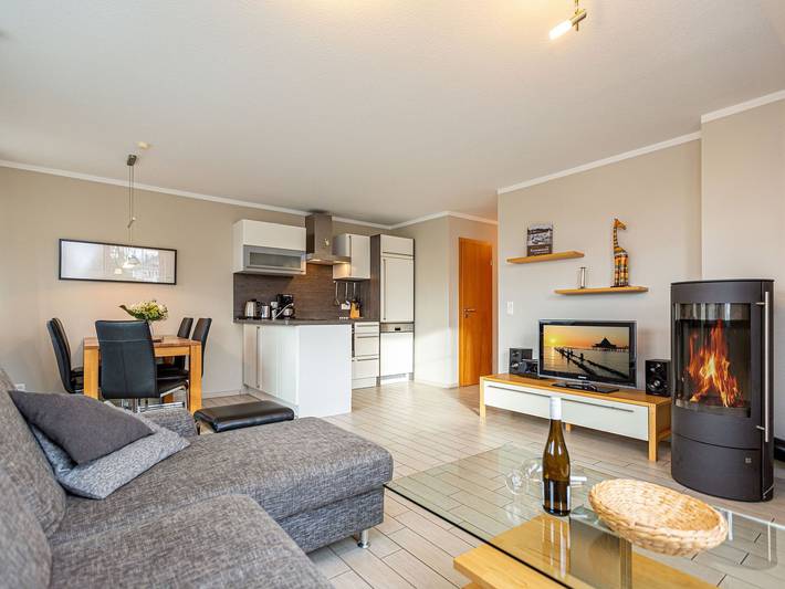 Ferienwohnung für 3 Personen, mit Balkon