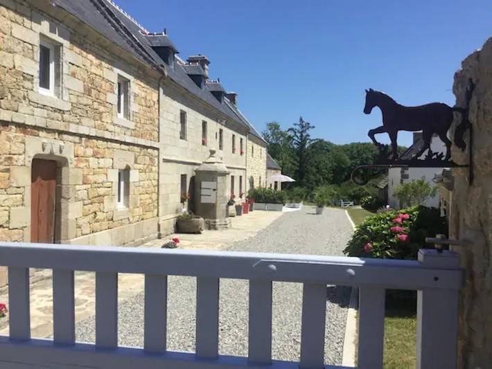 Location de vacances pour 6 personnes, avec Jardin à Primelin