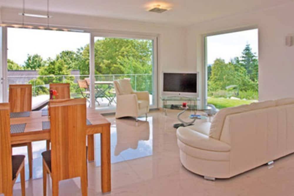 Gartenetage2 - Villa Ostseeblick 5* mit Meer- und Boddenblick in Göhren, Rügen
