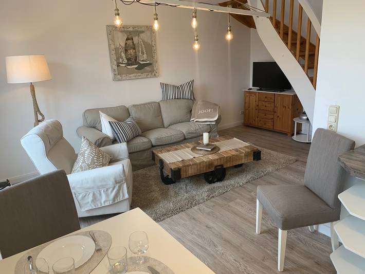 Ferienhaus für 3 Personen, mit Balkon und Terrasse sowie Garten und Ausblick in Grödersby