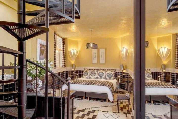 Chambre d’hôte pour 2 personnes, avec jardin et sauna ainsi que piscine et jacuzzi à Marrakech - 4
