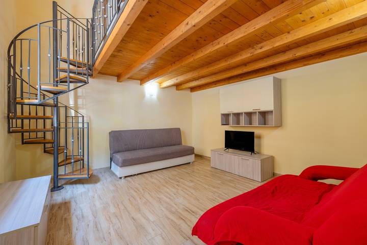Ferienhaus mit Meerblick für 5 Personen