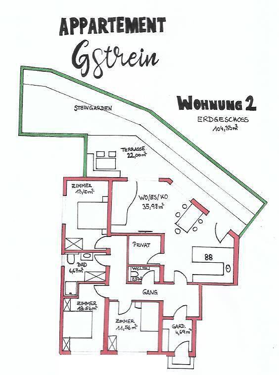 Ganze Ferienwohnung, Appartement 2 in Habichen, Oetz