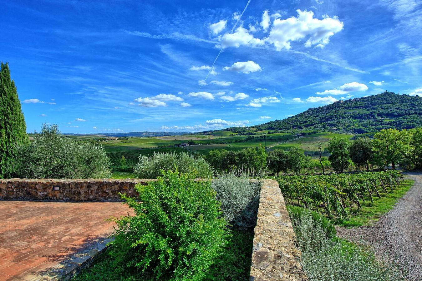 Apartamento vacacional entero, Apartamento de vacaciones para 7 personas in Montalcino, Val d'Orcia