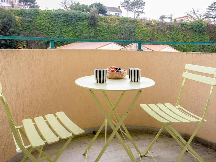 Gîte pour 2 personnes, avec balcon dans Gare De Pornic - 3