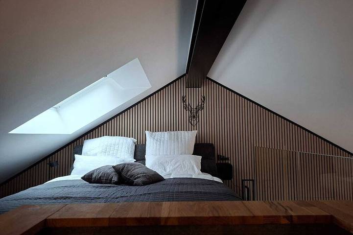 Ganze Wohnung, B1 Loft Hirsch - Modernes Loft mit Galerie in Bad Rippoldsau, Bad Rippoldsau-Schapbach