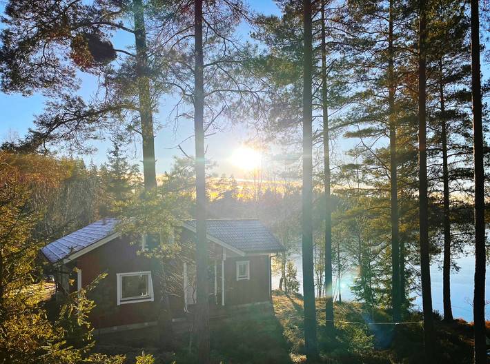 Ferienhaus für 8 Personen, mit Terrasse und Seeblick sowie Sauna und Garten, mit Haustier in Smaland - 3
