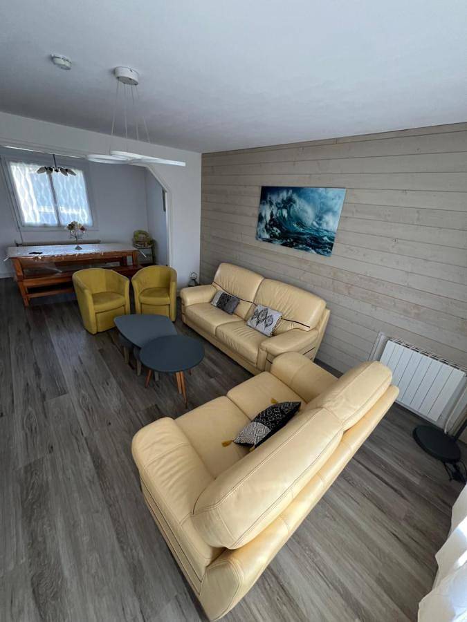 Location de vacances pour 10 personnes, avec jardin, animaux acceptés à Saint-Laurent-sur-Mer - 3