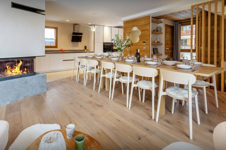 Gîte pour 13 personnes, avec jardin, adapté aux familles à Crest-Voland - 4