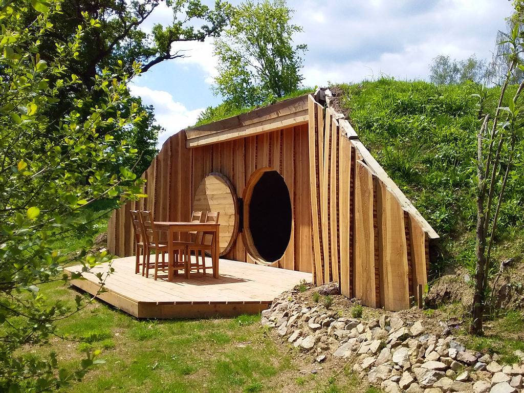 Maison du Hobbit - Domaine du Balbuzard in Condat-en-Combraille, Massif central