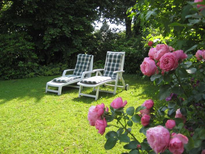Ganze Ferienwohnung, Haus an der Therme - Ihre Ferienwohnung am Kurpark, 56 qm Obergeschoss, 1 extra Schlafzimmer in Bad Endorf, Chiemsee