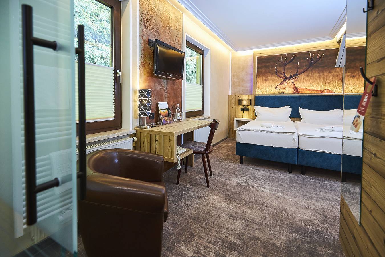 Ganze Ferienwohnung, Flair Waldhotel-Restaurant Mellestollen - Ferienwohnung in Saalfeld, Saalfeld/Saale