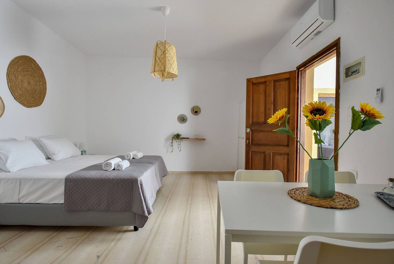 Ganzes Studio, Studio für 3 Personen mit Garten in Agia Pelagia, Achlada
