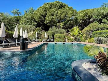 Hôtel pour 3 personnes, avec jardin ainsi que piscine et jacuzzi dans Golf de la Grande Motte