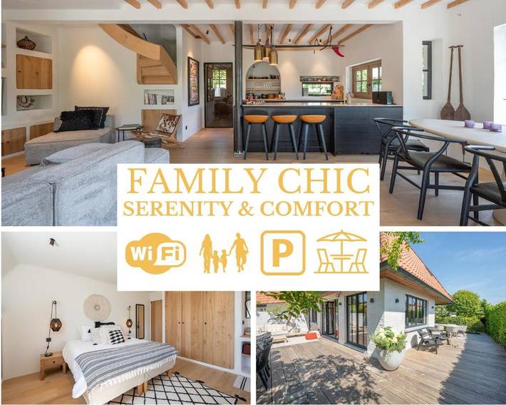 Villa pour 12 personnes, avec jardin et vue, animaux acceptés à Knokke-Heist