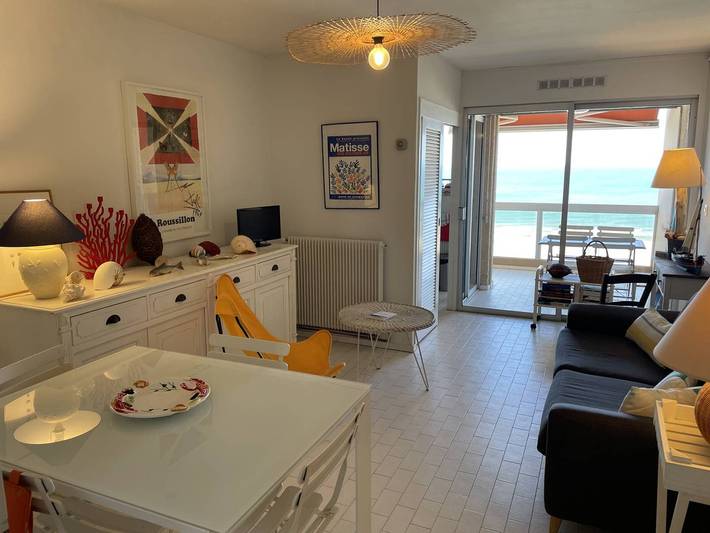 Gîte pour 4 personnes, avec Terrasse dans Canet-Plage