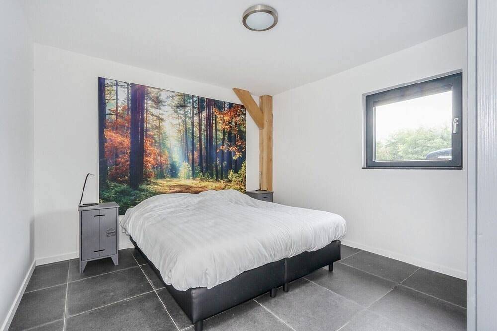 Moderner Lodge-Aufenthalt mit Teichblick in Baarle-Nassau, Nordbrabant