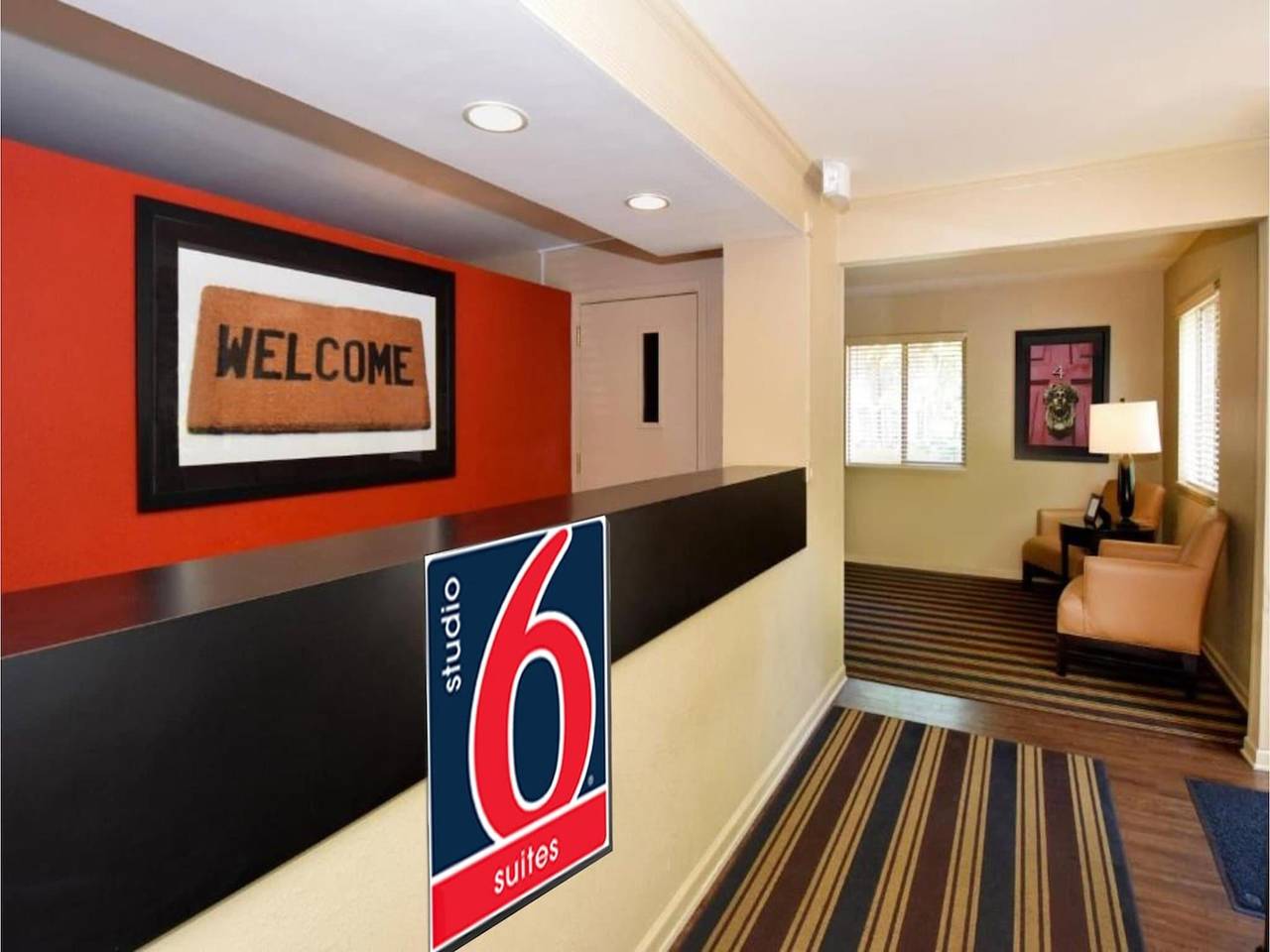 Entire apartment, Studio 6 Gaithersburg|Spacious King|Hearing|Kitchen in Gaithersburg, Maryland