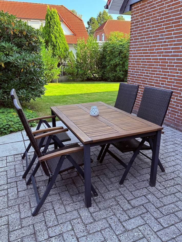 Ferienhaus für 4 Personen, mit Terrasse und Garten in Berumbur - 3