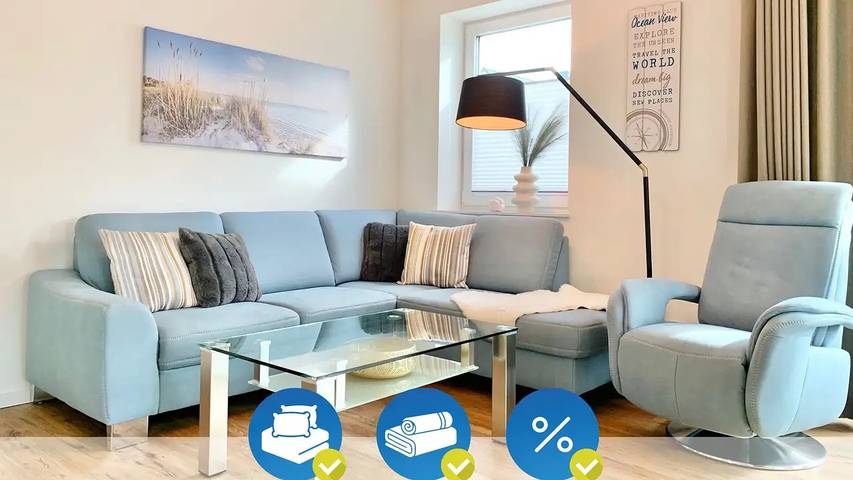 Ferienhaus für 8 Personen, mit Garten und Sauna sowie Terrasse, mit Haustier