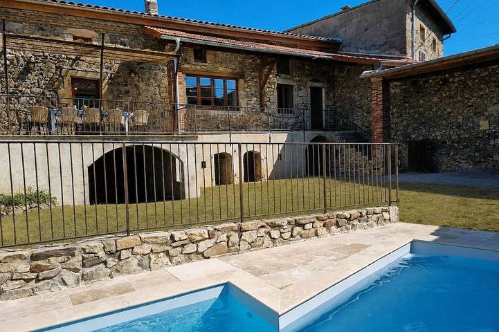 Maison de vacances pour 12 personnes, avec Balcon ainsi que Jacuzzi et Jardin