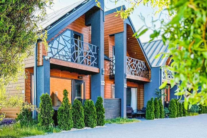 Ferienhaus für 4 Personen, mit Balkon und Sauna