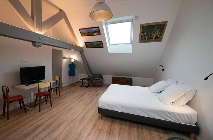 Chambre d’hôte pour 2 personnes, avec Jardin