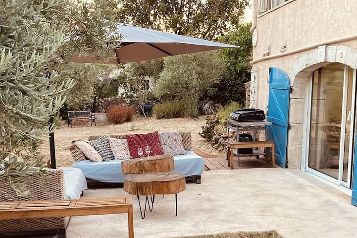 Appartement de vacances pour 2 personnes, avec jardin et terrasse