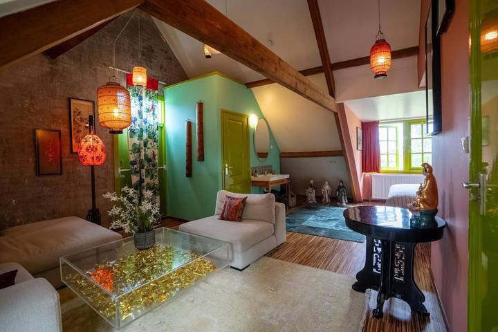 Location de vacances pour 2 personnes, avec jardin et terrasse à Amsterdam