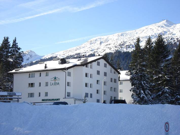 Ferienwohnung für 4 Personen, mit Balkon und Sauna in der Lenzerheide