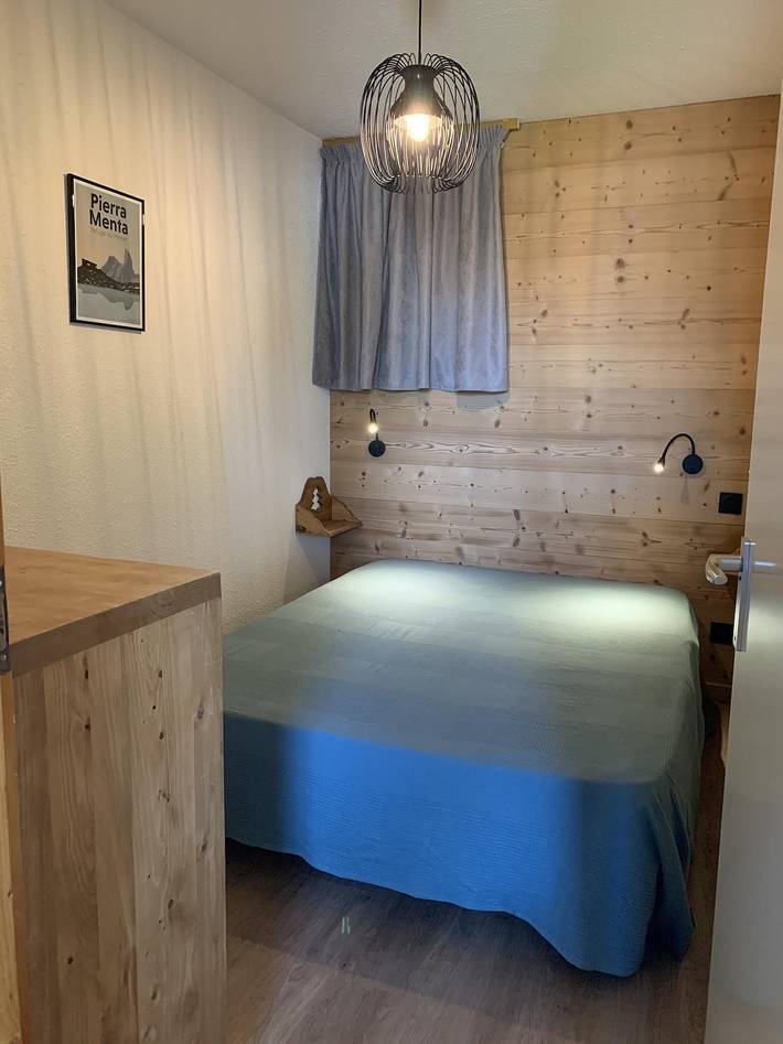 Chalet pour 4 personnes, avec vue et balcon dans La Plagne