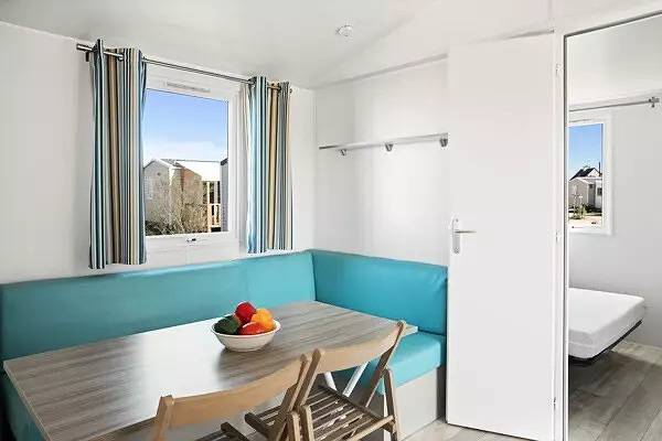 Mobilheim | Comfort | 3 Zi. | 6 pers. | Ãœberdachte Terrasse | A/C in Ouistreham, Caen und Umgebung