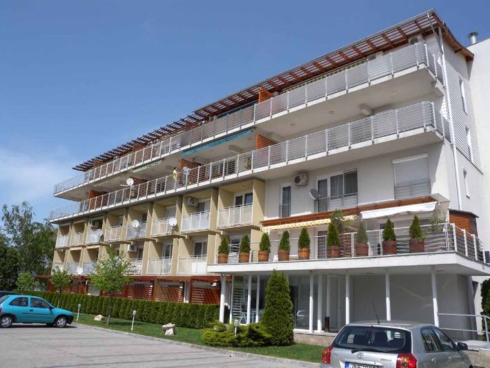 Studio für 4 Personen, mit Balkon und Garten in Ungarn