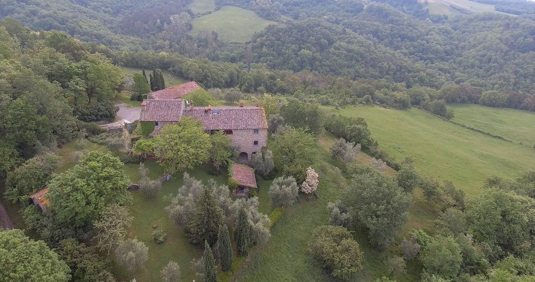 Ferienhaus 'Antico Casale Del Pozzo' mit privater Terrasse, Wlan und Klimaanlage in Barberino di Mugello, Florenz Provinz