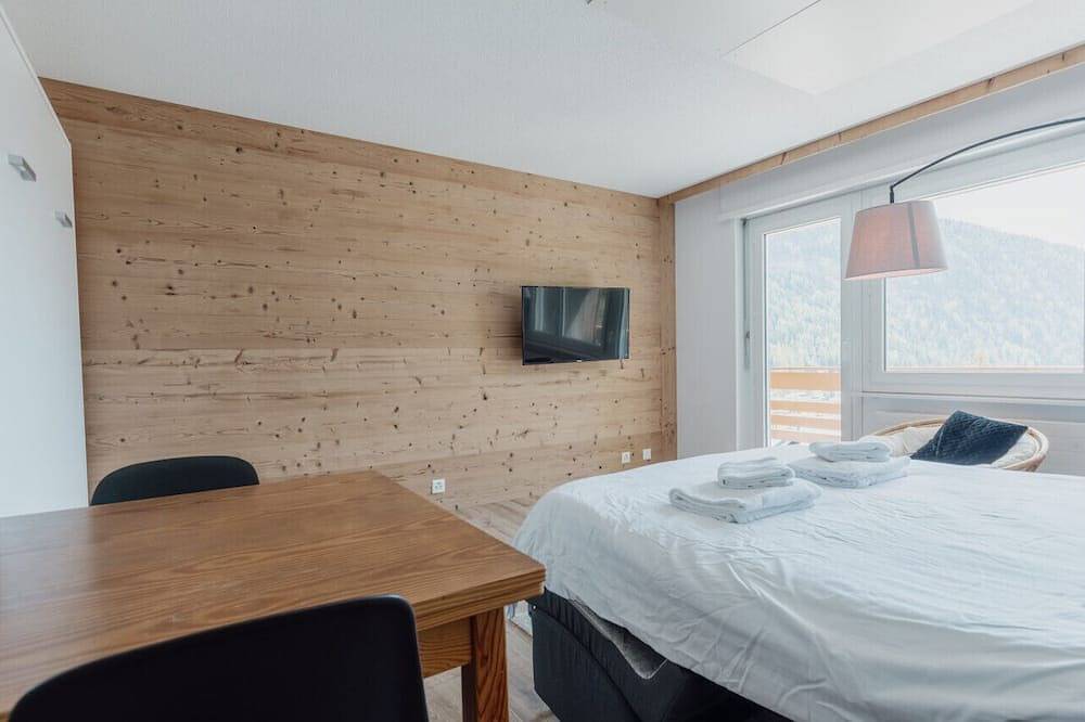 Ganze Wohnung, Appartement Avec vue Majestueuse sur les Montagnes in Leukerbad, Leukerbad & Umgebung
