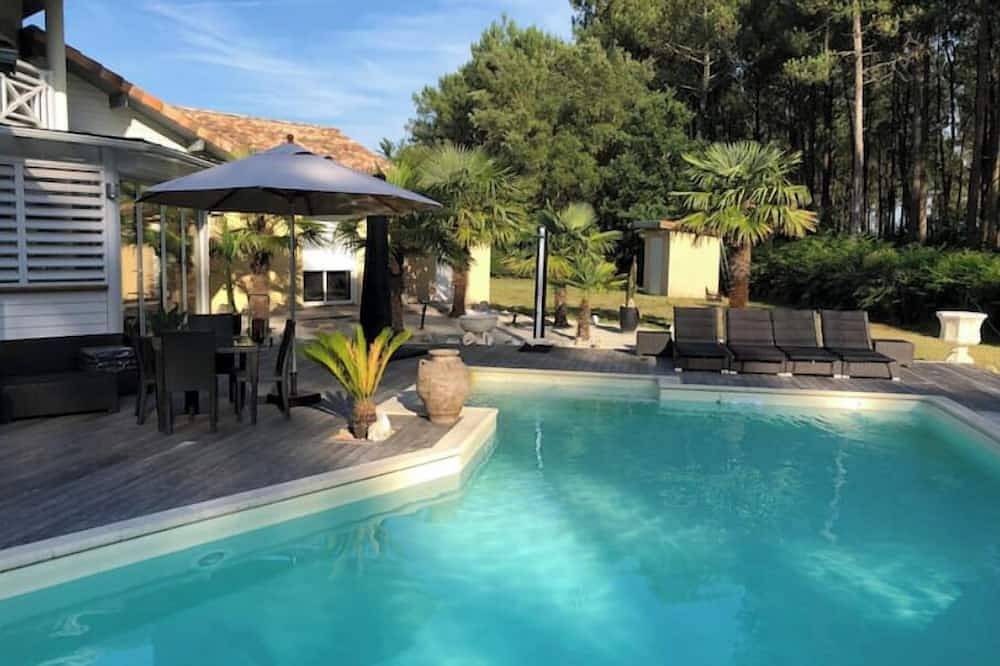 Coastal shelter with terrace - Pool & forest view, peace and comfort in Messanges, Côte d’Argent