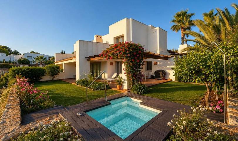 Casa rural para 6 personas, con Terraza y Jardín además de Piscina para niños y Piscina en San Miguel de Salinas