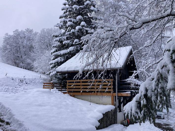 Gîte pour 4 personnes, avec Balcon et Terrasse