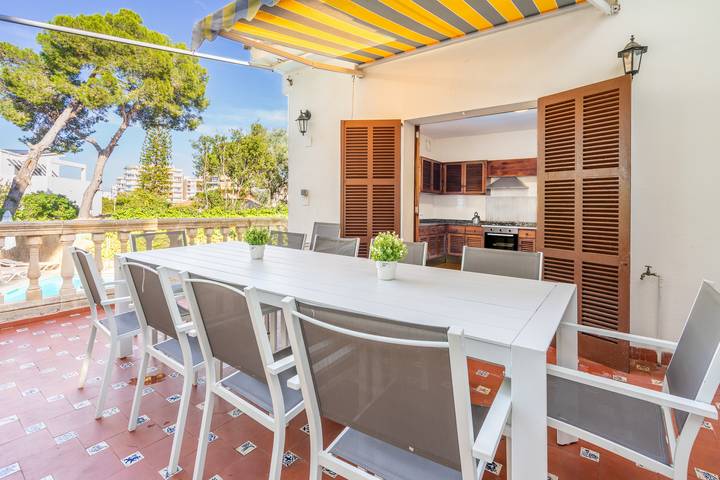 Finca für 12 Personen, mit Balkon und Terrasse sowie Garten in El Arenal - 4