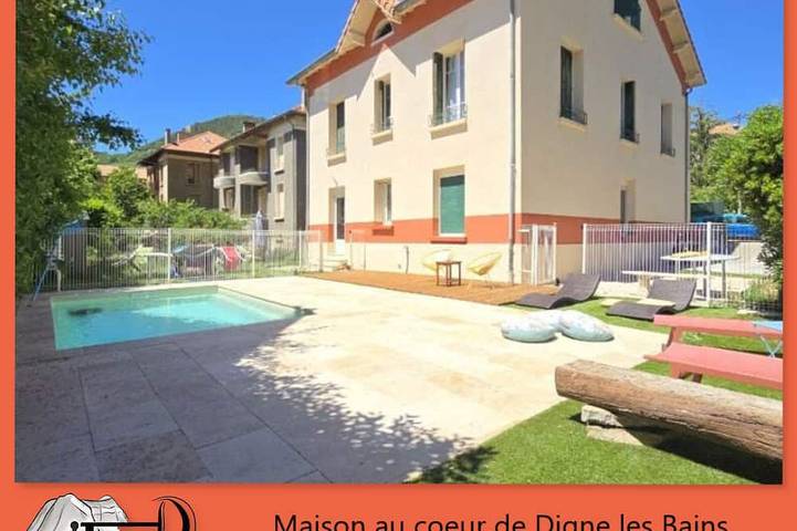Maison de vacances pour 20 personnes, avec Balcon et Jardin