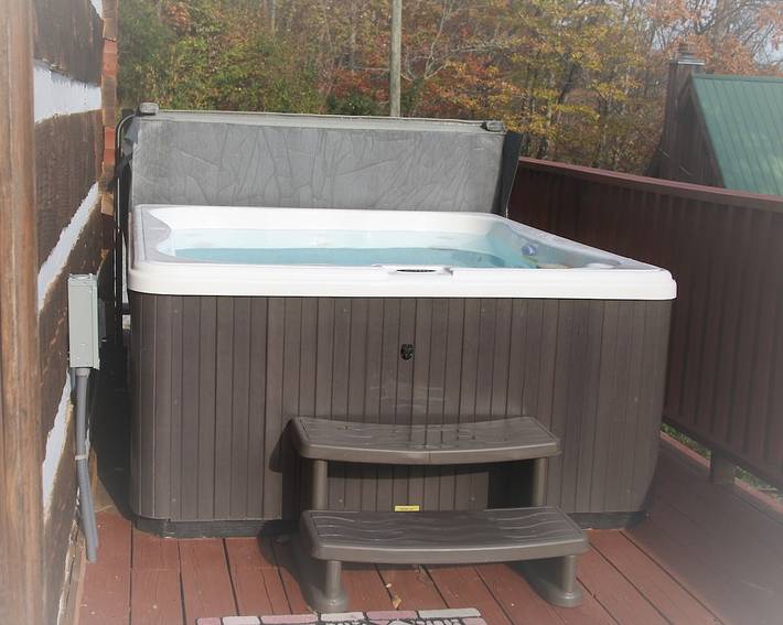 Holiday rental for 9 people, with terrace and hot tub in Blue Ridge Mountains