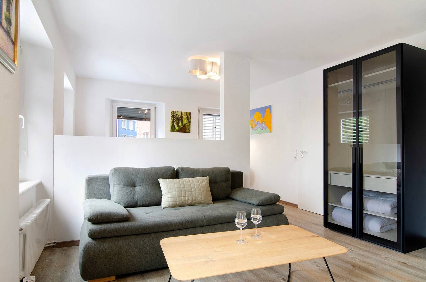 Ganze Wohnung, Ferienwohnung 'Apartment 1 Mit Seeblick' mit Seeblick und Wlan in Überlingen, Region Bodensee-Oberschwaben