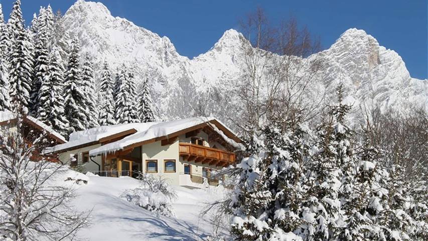 Ferienhaus für 10 Personen, mit Garten und Balkon sowie Sauna in Filzmoos