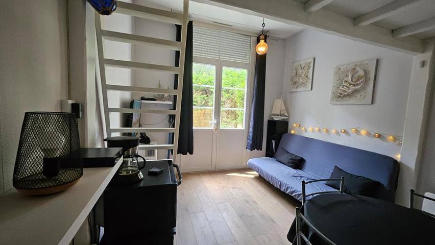 Appartement de vacances pour 3 personnes, avec terrasse, animaux acceptés
